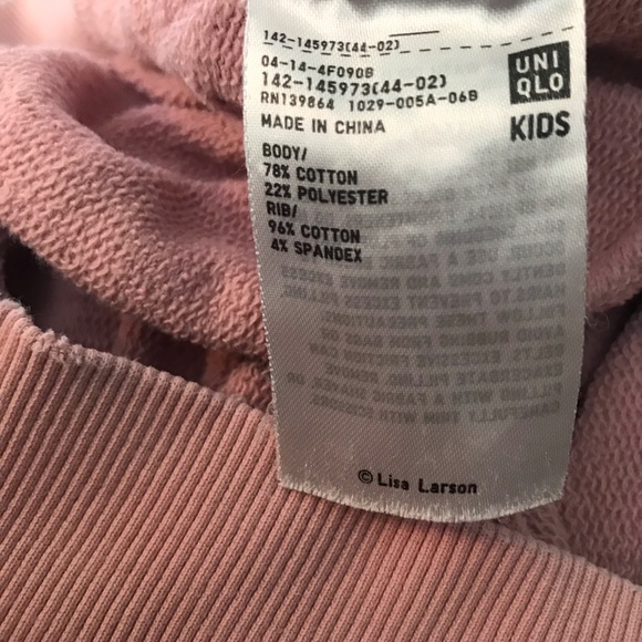 Lisa Larson Youth Cat Print Sweatshirt - Picture 9 of 9